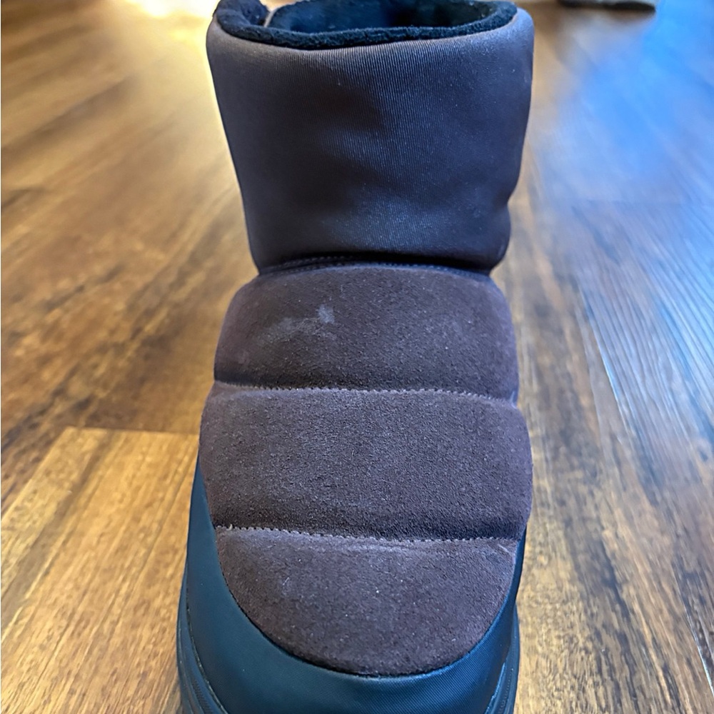 ♥️💖 UGG Classic KLAMUTH MINI SUEDE CLASSIC BOOTS Chocolate Brown EUC - Picture 13 of 16